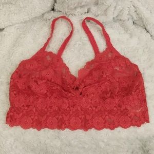 Women's lace bralette